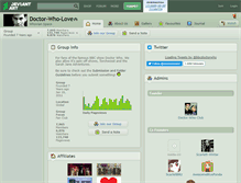 Tablet Screenshot of doctor-who-love.deviantart.com