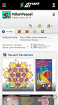 Mobile Screenshot of mikeweasel.deviantart.com