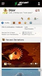 Mobile Screenshot of dizor.deviantart.com