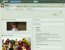 Tablet Screenshot of oofdar.deviantart.com
