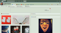 Desktop Screenshot of jacefaceinspace.deviantart.com