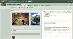 Desktop Screenshot of compact-camera-world.deviantart.com