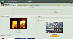 Desktop Screenshot of mastercb419.deviantart.com