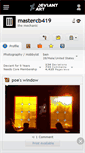 Mobile Screenshot of mastercb419.deviantart.com