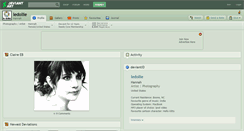 Desktop Screenshot of ledollie.deviantart.com