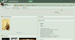 Desktop Screenshot of julzez.deviantart.com