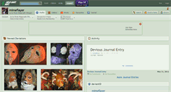 Desktop Screenshot of mimeflayer.deviantart.com