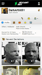 Mobile Screenshot of darkartist81.deviantart.com