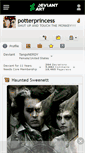 Mobile Screenshot of potterprincess.deviantart.com