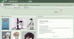 Desktop Screenshot of cinqoblink179.deviantart.com