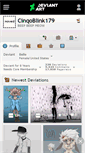 Mobile Screenshot of cinqoblink179.deviantart.com