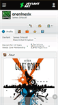 Mobile Screenshot of oneninesix.deviantart.com