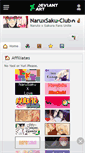 Mobile Screenshot of naruxsaku-club.deviantart.com