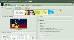 Desktop Screenshot of omen333.deviantart.com