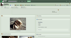 Desktop Screenshot of lindolina.deviantart.com