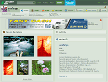 Tablet Screenshot of anafango.deviantart.com