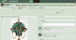 Desktop Screenshot of ecce-one.deviantart.com