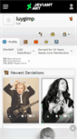 Mobile Screenshot of luygimp.deviantart.com