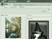 Tablet Screenshot of baydoa.deviantart.com