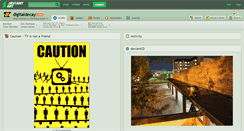 Desktop Screenshot of digitaldecay.deviantart.com