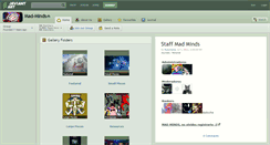Desktop Screenshot of mad-minds.deviantart.com