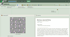 Desktop Screenshot of mattkemis.deviantart.com
