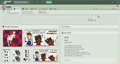 Desktop Screenshot of kittd.deviantart.com