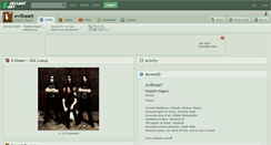 Desktop Screenshot of evilheart.deviantart.com