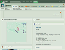 Tablet Screenshot of lisa-rowe.deviantart.com