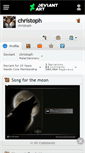 Mobile Screenshot of christoph.deviantart.com