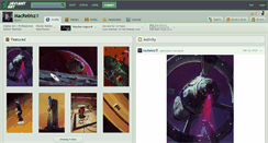Desktop Screenshot of macrebisz.deviantart.com