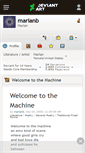 Mobile Screenshot of marianb.deviantart.com