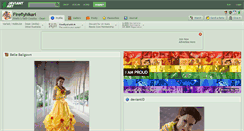 Desktop Screenshot of fireflyhikari.deviantart.com