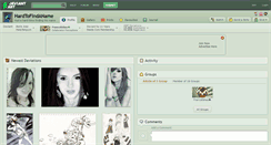 Desktop Screenshot of hardtofindaname.deviantart.com