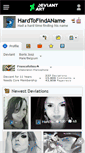 Mobile Screenshot of hardtofindaname.deviantart.com
