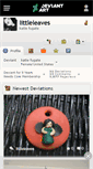 Mobile Screenshot of littleleaves.deviantart.com