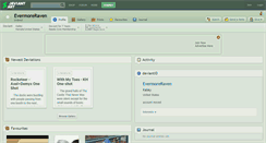 Desktop Screenshot of evermoreraven.deviantart.com