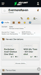 Mobile Screenshot of evermoreraven.deviantart.com