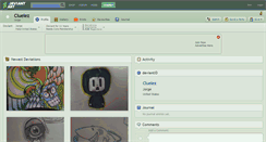 Desktop Screenshot of cluelez.deviantart.com
