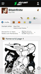 Mobile Screenshot of blissinfinite.deviantart.com