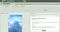Desktop Screenshot of kaimu-nanashi.deviantart.com