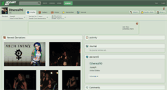 Desktop Screenshot of ethereal90.deviantart.com