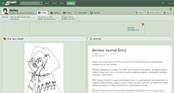 Desktop Screenshot of danley.deviantart.com