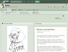 Tablet Screenshot of danley.deviantart.com