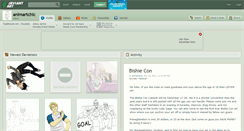 Desktop Screenshot of animartchic.deviantart.com