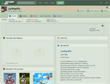 Tablet Screenshot of jurihanplz.deviantart.com