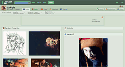 Desktop Screenshot of duck-pie.deviantart.com