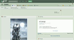 Desktop Screenshot of clickrcl.deviantart.com