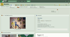 Desktop Screenshot of naruchen.deviantart.com