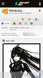 Mobile Screenshot of honolulu.deviantart.com